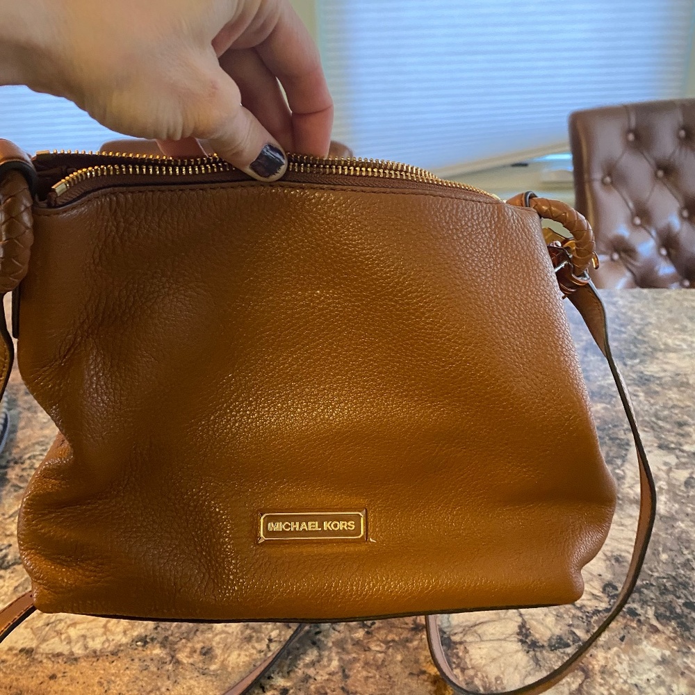 Michael Kors Leather Crossbody Purse